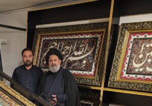 بازدید فقیه برجسته و نماینده مرکز فقهی جهان اسلام از قرارگاه فرهنگی اباصالح المهدی (عج) سادات جهان