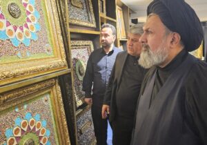 گزارش تصویری بازدید فقیه برجسته و نماینده مرکز فقهی جهان اسلام از قرارگاه فرهنگی اباصالح المهدی (عج)