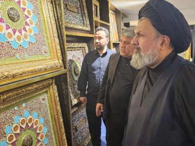 گزارش تصویری بازدید فقیه برجسته و نماینده مرکز فقهی جهان اسلام از قرارگاه فرهنگی اباصالح المهدی (عج)