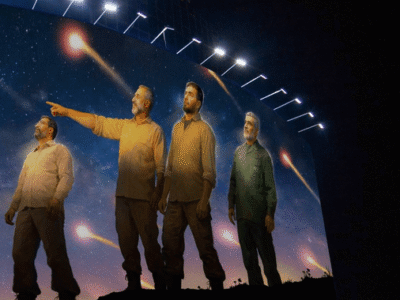 شخصیت ناشناس دیوارنگاره میدان ولیعصر را بشناسید