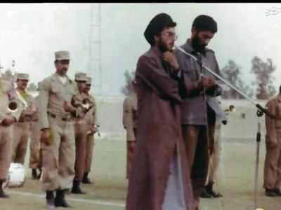 حیرت مردم از عکس سیدحسن نصرالله در دفاع مقدس/ قهرمانی که کمتر شناخته شده است!