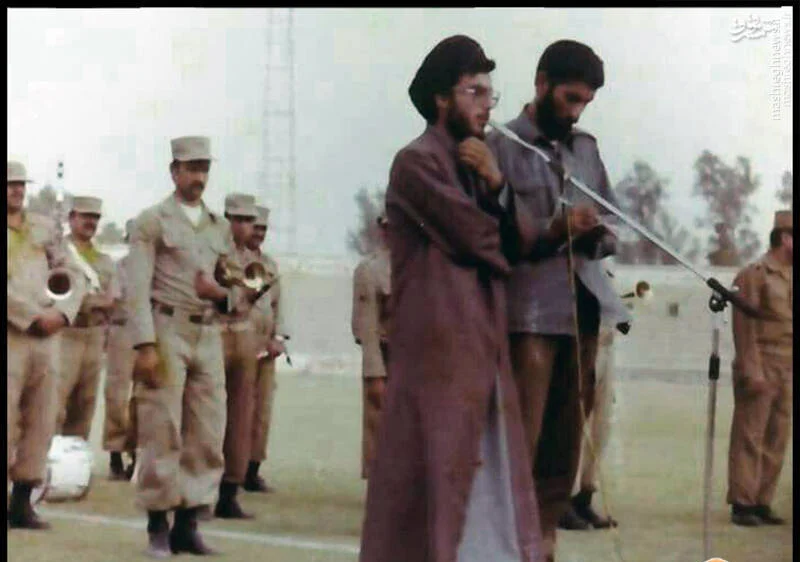 حیرت مردم از عکس سیدحسن نصرالله در دفاع مقدس/ قهرمانی که کمتر شناخته شده است!