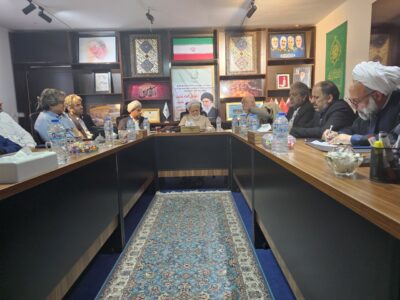 آیتالله مصباحیمقدم در جمع مسئولان قرارگاه بینالمللی سازندگی اباصالح المهدی عج: بسیج مردمی، ستون حل بحرانهای اقتصادی و اجتماعی کشور است