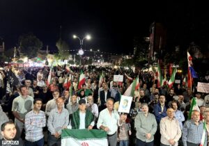 تصاویری از صدوپنجمین تجمع شبانه بیعت با رهبری