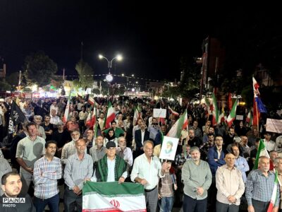 تصاویری از صدوپنجمین تجمع شبانه بیعت با رهبری