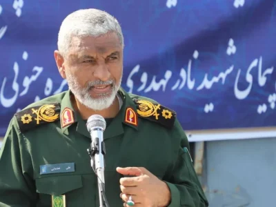 پیام سردار علی عظمایی، فرمانده نیروی دریایی سپاه به مناسبت دویستمین شب حضور و قیام مردم ایران: